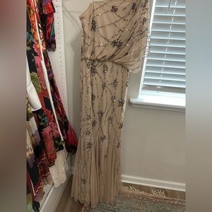 Adrianna Papell Store
Women's One Shoulder Beaded Gown